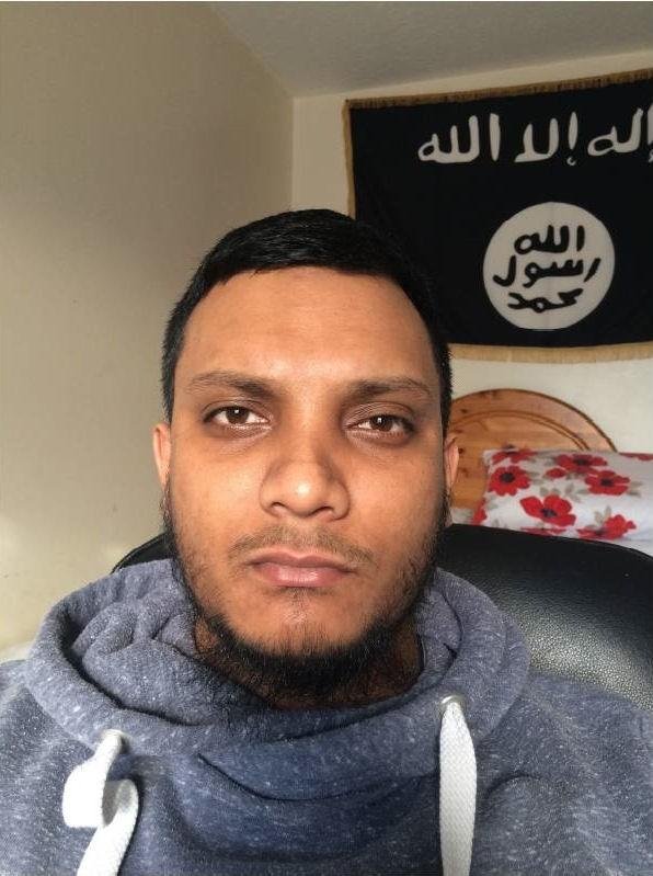 Junead Khan was convicted Friday in Kingston, England, ofr preparing to carry out an attack on U.S. servicemen stationed in England. Photo courtesy of London Metropolitan Police