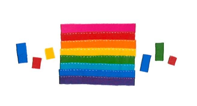 Google honors LGBT rainbow flag creator Gilbert Baker with new Doodle