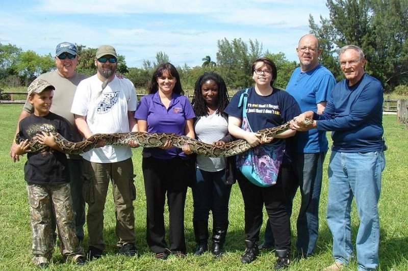 The Sunshine State has been holding the Florida Python Challenge since 2013. Photo courtesy of Florida Python Challenge/Website