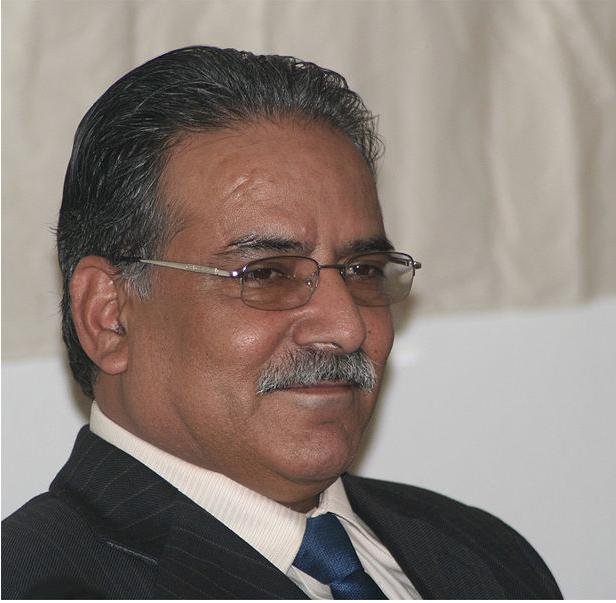 Nepal's parliament elected Maoist and former rebel chief Pushpa Kamal Dahal, seen here in 2009, as prime minister after Khadga Prasad Oli resigned ahead of a no-confidence vote. Photo by GAD/Wikimedia
