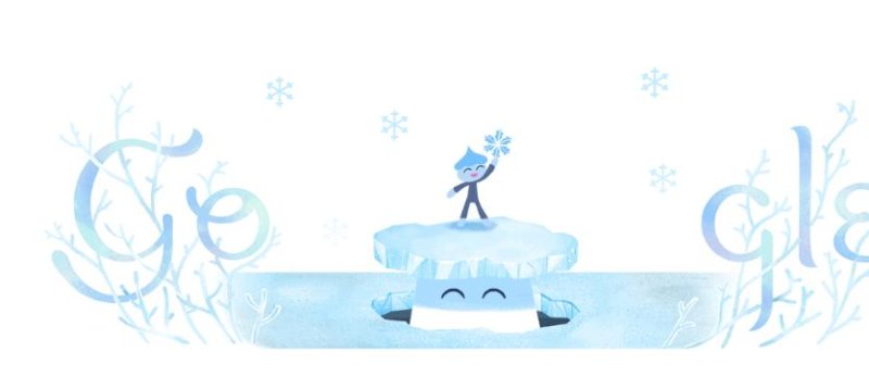 Google welcomes the winter solstice with new Doodle