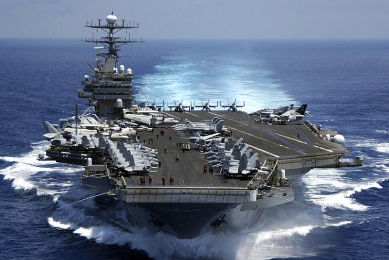 The USS Carl Vinson, home-ported in San Diego, is to receive support services from GenDyn NASSCO. U.S. Navy photo