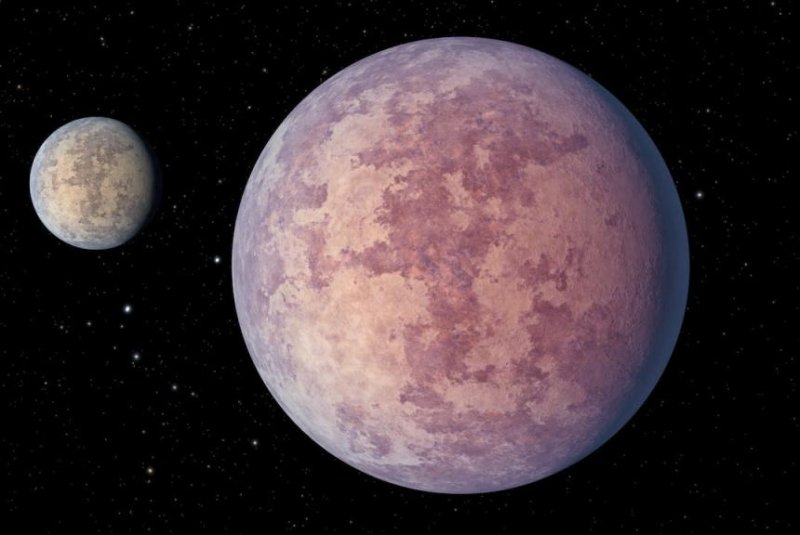 NASA researchers said Wednesday the agency has found two exoplanets similar to Earth 33 light-years away, described as rocky "super-Earths" that could be ideal for follow-up atmospheric observations. Illustration by NASA/JPL-Caltech