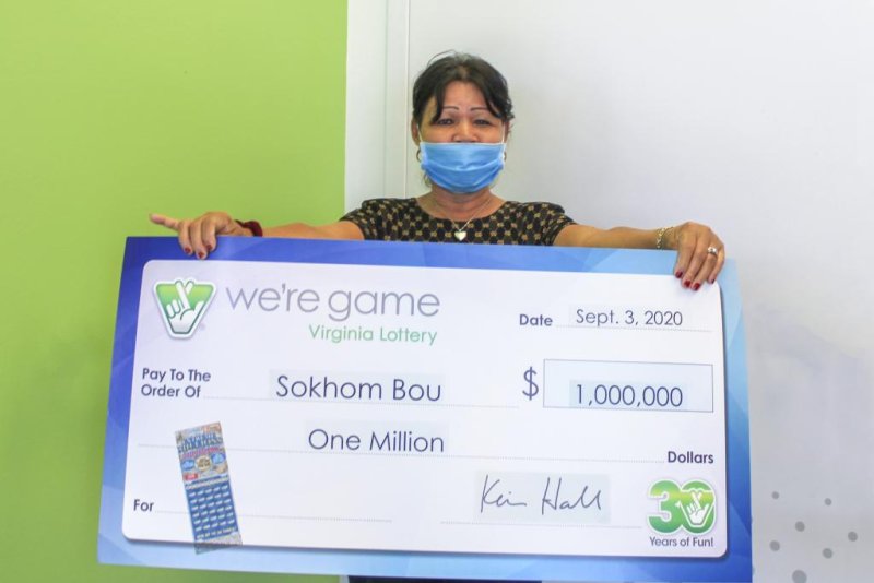 Virginia woman wins $1M lottery jackpot on her birthday