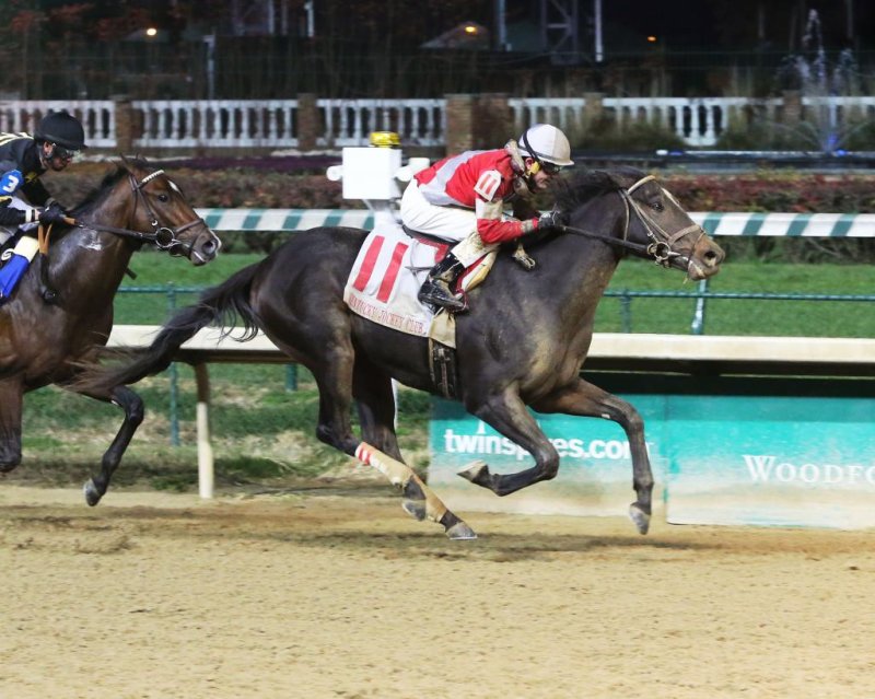 McCraken moves into 2016 Derby picture with a win in Saturday's Kentucky Jockey Club at Churchill Downs. (Churchill Downs photo)
