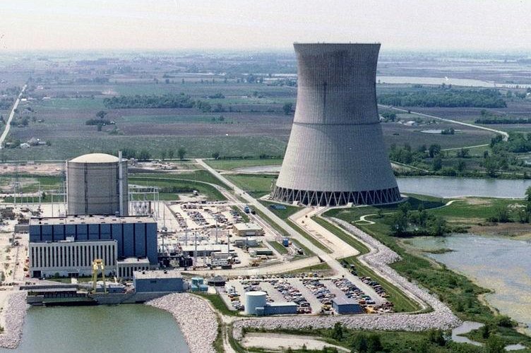 The Davis-Besse Nuclear Power Station in Oak Harbor, Ohio, is one of two facilities owned by FirstEnergy Corp. at the center of the so-called House Bill 6 scandal. The energy company's former CEO and a vice president were indicted on public corruption charges Monday. File Photo by Nuclear Regulatory Commission/Wikimedia Commons