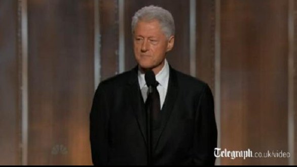 Golden Globes: Watch Bill Clinton introduce 'Lincoln,' and Tina Fey call him 'Bill Rodham Clinton'