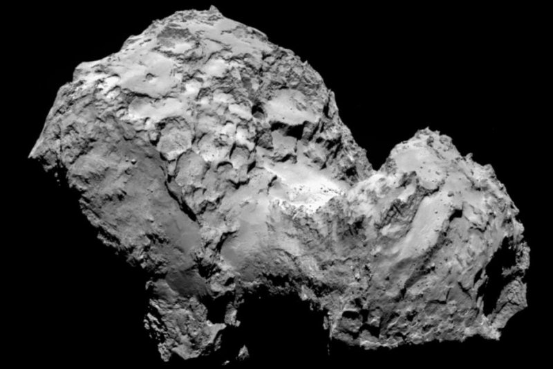 An image of the comet as Rosetta approached earlier this week. (MPS/UPD/LAM/IAA/SSO/INTA/UPM/DASP/IDA)