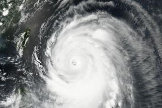 Typhoon Neoguri, seen from space (NASA)