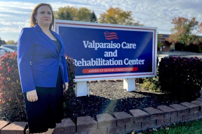 Susie Talevski has gone through years of legal back-and-forth with the state agency that operates the nursing home where her father, Gorgi, resided before his death. Photo by Farah Yousry/Side Effects Public Media