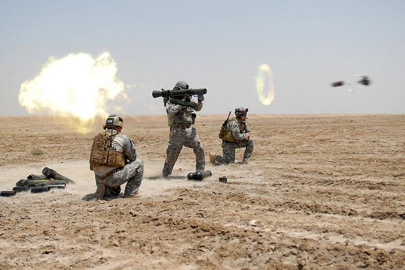 Sweden has ordered Carl-Gustaf ammunition from Saab. Pictured, a Special Operations Task Force - Central soldier fires a Carl-Gustaf recoilless rifle during a training exercise in Basrah, Iraq, May 2, 2009. U.S. Army photo by Spc. William Hatton