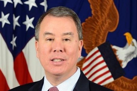 John Rood, Defense Department undersecretary for policy who warned against withholding military aid to Ukraine, announced his resignation Wednesday. Photo courtesy of the Defense Department.