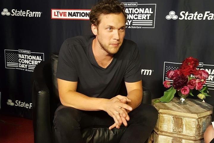 Phillip Phillips on touring: 'I hope to be doing this for the rest of my life'