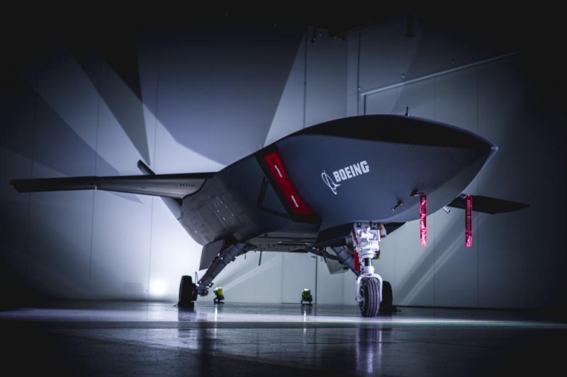 Boeing Australia has built the first of three Loyal Wingman prototype aircraft, which will serve as the foundation for the Boeing Airpower Teaming System being developed for the global defense market. Photo courtesy of Boeing
