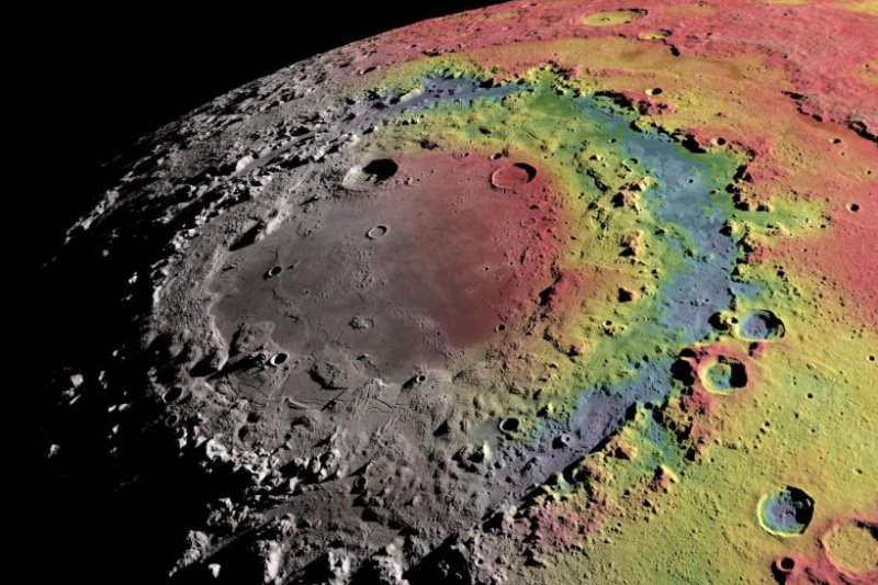 New study explains moon's ringed crater