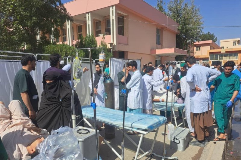 The World Health Organization is among those to dispatch emergency response teams to the Herat district in Afghanistan following a pair of magnitude 6.3 earthquakes on Saturday. Photo courtesy of the World Health Organization/Twitter