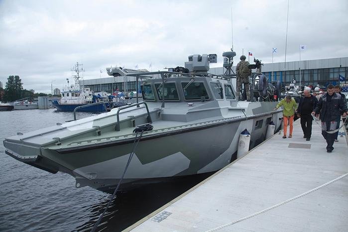 Kalashnikov has begun delivery of high-speed transport and amphibious assault boats to the Russian military, the company announced Wednesday. Photo courtesy Kalashnikov