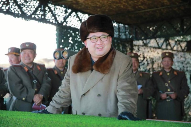 Kim Jong Un has claimed North Korea has completed the final stages for a test-launch of an intercontinental ballistic missile. That test could come in February, a South Korean analyst said. File Photo by Rodong Sinmun