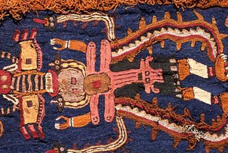 Peru displays pre-Incan funeral shroud