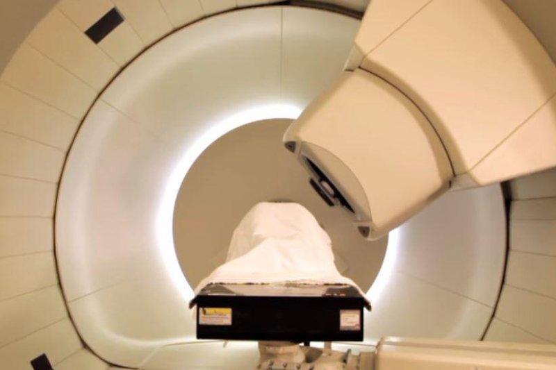 A study found children with brain tumors had better neurocognitive outcomes with proton therapy treatment compared with X-ray radiation therapy. Photo courtesy of Northwestern Medical Proton Center