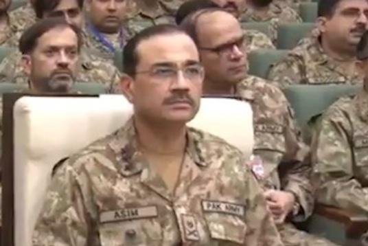 A former spy, Lt. Gen. Asim Munir, on Thursday was named Pakistan’s new army chief after months of speculation. Photo by Pakistan Armed Forces/Twitter