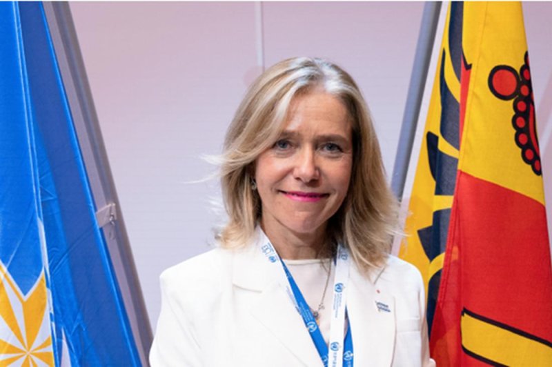 The World Meteorological Organization named Celeste Saulo its first female secretary-general on Thursday. Photo courtesy of World Meteorological Organization