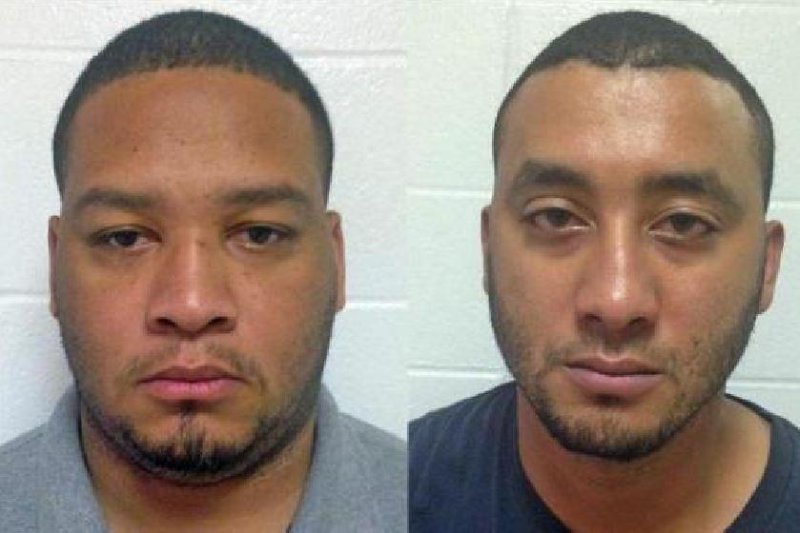 Marksville, La., officer Derrick W. Stafford (L) and Alexandria City Marshal Norris J. Greenhouse, Jr., were indicted last December on charges of second-degree murder and attempted murder in the Nov. 3, 2015, shooting that killed 6-year-old Jeremy Mardis and wounded his father, Chris Few, as they sat in the front seats of their Jeep. Photo courtesy Louisiana State Police