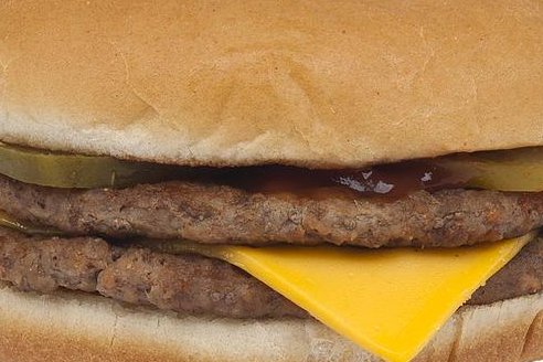 A regular McDonald's McDouble Cheeseburger (CC/Evan-Amos)