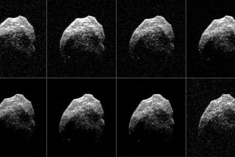 NASA shares images of Halloween asteroid