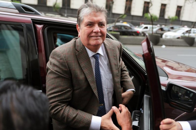 The government of Uruguay said Monday it denied a request for political asylum by former Peruvian President Alan Garcia. File Photo by Ernesto Arias/EPA