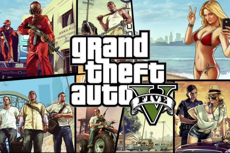 "Grand Theft Auto V" promo art. (Rockstar Games)