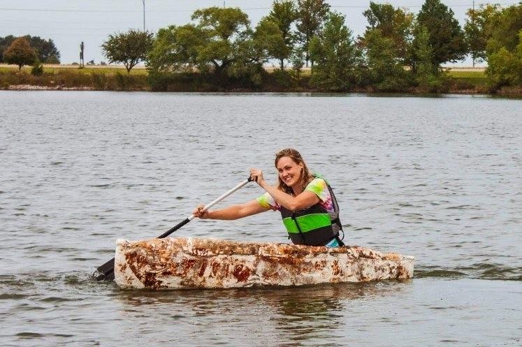 7.5-foot-long mushroom canoe earns Guinness World Record