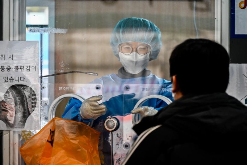Clinics will begin moving toward rapid antigen tests for COVID-19, South Korea officials said, reserving PCR tests for the at-risk and the elderly. Photo by Thomas Maresca/UPI