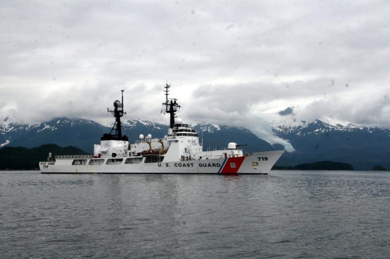 U.S. Coast Guard Sector Juneau rescued 18 people from a ship taking on water Sunday in Favorite Channel near Juneau, Alaska. Photo courtesy of the U.S. Coast Guard