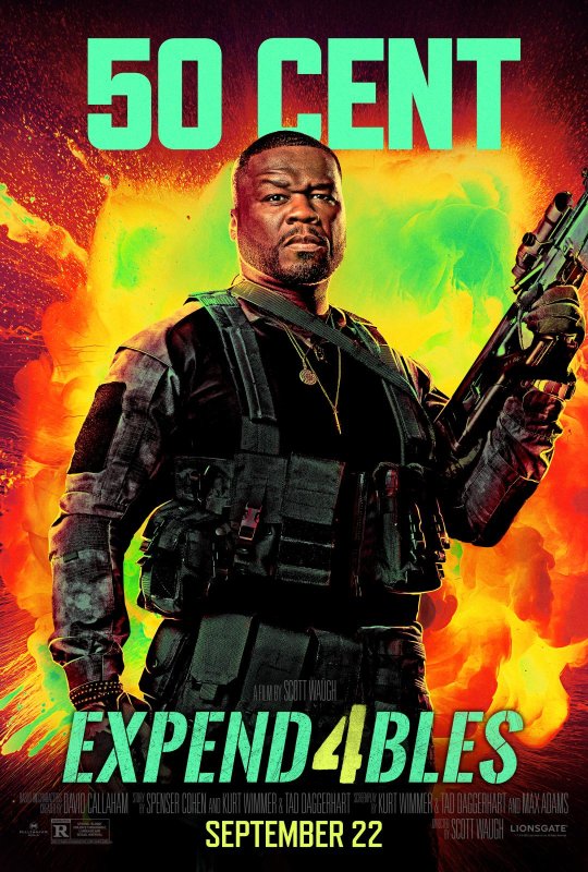 Curtis "50 Cent" Jackson stars in "Expend4bles." Photo courtesy of Lionsgate
