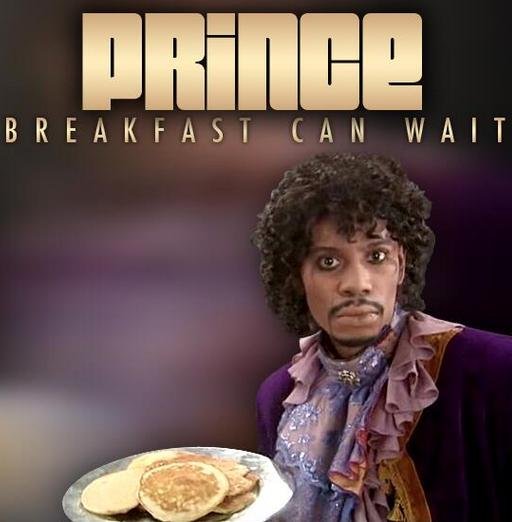Dave Chappelle dressed up as Prince for the cover of Prince's new single