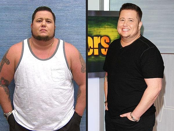 Chaz Bono, before and after. (CBS distribution)