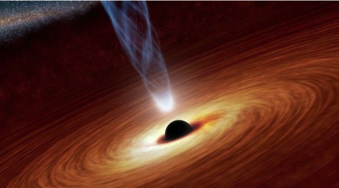 Scientists measure giant black hole's spin