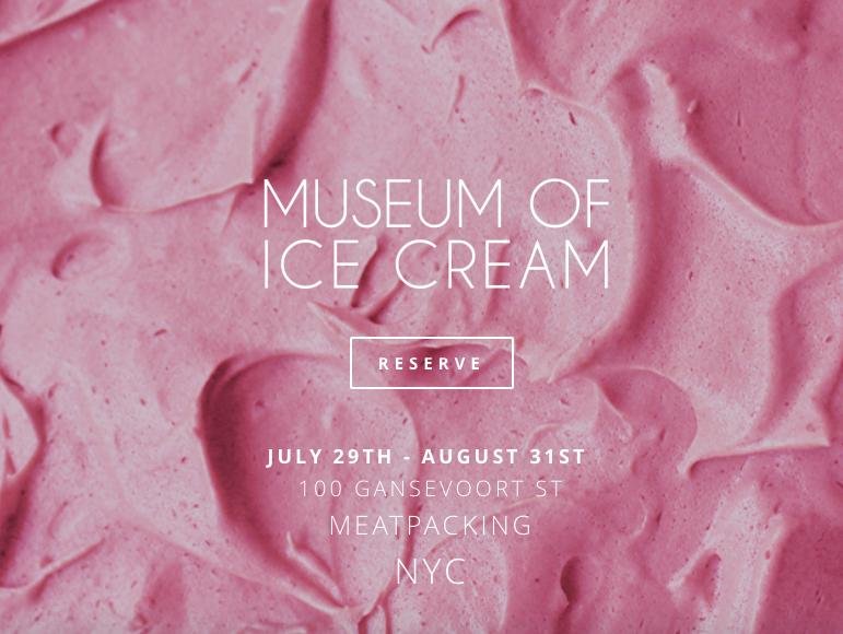 The Museum of Ice Cream set to open in New York's Meatpacking district looks to offer guests a "lick-able, likeable, shareable ice cream-centric experience." The pop-up museum which will remain open from July 29 - August 31 will feature a number of interactive and edible experiences such as a swimmable rainbow 'sprinkle' pool, edible balloons, an immersive chocolate room and a collaborative massive ice cream sundae. <a class="tpstyle" href="http://www.museumoficecream.com">Screen capture/Museum of Ice Cream</a>