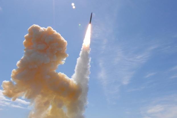 The launch of an interceptor missile from Vandenberg Air Force Base in California has prompted North Korea to issue new threats. File Photo courtesy of U.S. Missile Defense Agency