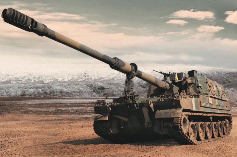 K9 self-propelled howitzers manufactured by Hanwha Defense will be exported to Poland over the next several years. Photo courtesy of Hanwha Defense