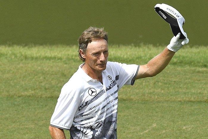 Bernhard Langer ties Jack Nicklaus with 8th Champions title