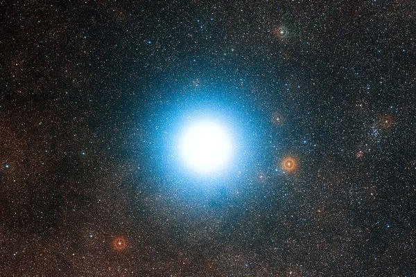 The Alpha Centauri star system lies just more than four light-years from Earth. Researchers want to sent a tiny probe there on a nearly impossible trip. Photo by European Southern Observatory