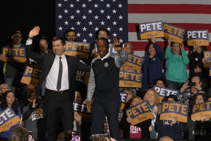 Pete Buttigieg shines in Iowa, but minority support still low