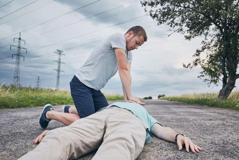 A person's chance of surviving cardiac arrest while receiving CPR declines from 22% after one minute of chest compressions to less than 1% after 39 minutes of compressions, researchers reported Wednesday in the BMJ. Photo by Adobe Stock/HealthDay News