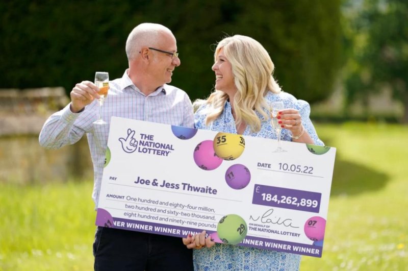 Couple become Britain's biggest lottery winners with $230M jackpot