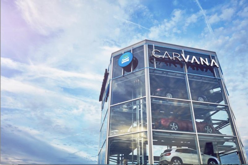 Online-only used car retailer Carvana laid off 1,500 employees on Friday amid slower sales and falling stock prices. Photo courtesy of Carvana