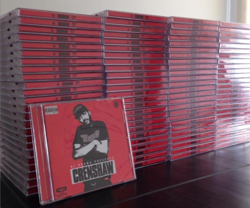 Jay Z posted a photo of his 100 copies of Nipsey Hussle's "Crenshaw." (LifeandTimes.com)