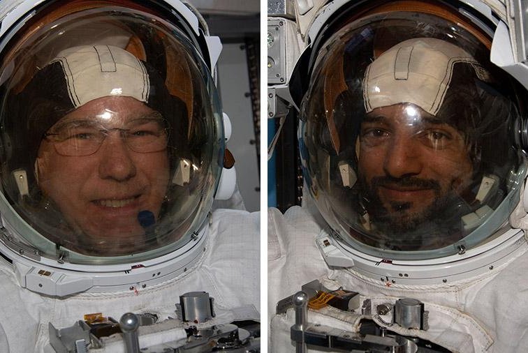 NASA, UAE astronauts use spacewalk to work on power - UPI.com