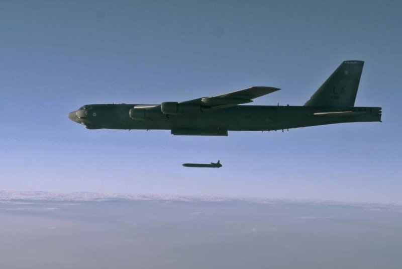 The Army is investigating a new synthesized material for use in propellants and explosives for rockets and guns. Pictured, an unarmed AGM-86B Air-Launched Cruise Missile is released from a B-52H Stratofortress over the Utah Test and Training Range during a Nuclear Weapons System Evaluation Program sortie Sept. 22, 2014. U.S. Air Force photo by Staff Sgt. Roidan Carlson